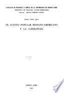 El cuento popular hispano-americano y la literatura