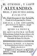 El curioso y sabio Alexandro