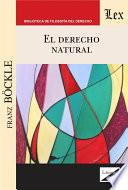 El derecho natural