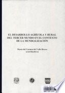 El desarrollo agrícola y rural del tercer mundo en el contexto de la mundialización
