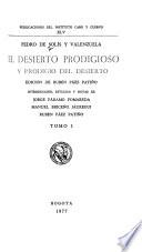 El desierto prodigioso y prodigio del desierto