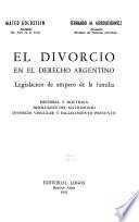 El divorcio en el derecho argentino