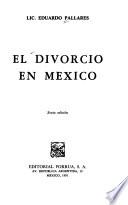El divorcio en México
