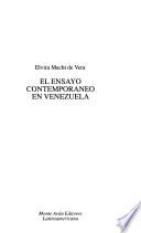 El ensayo contemporáneo en Venezuela