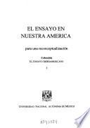 El ensayo en nuestra América