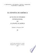 El español de América