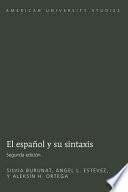 El español y su sintaxis