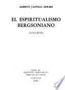 El espiritualismo bergsoniano
