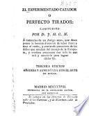 El Experimentado cazador, o perfecto tirador