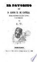 El favorito de D. Alfonso XI de Castilla