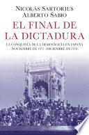 El final de la dictadura