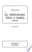 El frinosomo vino a Babel