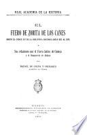 El fuero de Zorita de los Canes