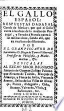 El gallo espanol: respuestas dadas al Conde de Meslay por --- (etc.)