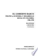 El gobierno Barco