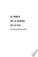 El habla de la ciudad de La Paz