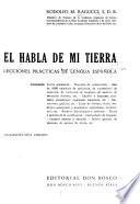 El habla de mi tierra