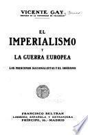El imperialismo y la guerra europea