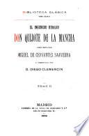 El ingenioso hidalgo Don Quijote de la Mancha