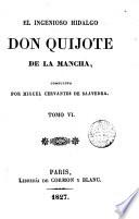 El Ingenioso hidalgo don Quijote de la Mancha,6