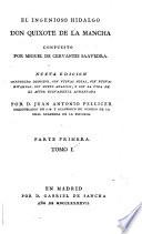 El ingenioso hidalgo Don Quixote de la Mancha