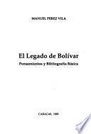 El legado de Bolívar