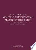 El legado de Gonzalo Anes (1931-2014): Alumnos y discípulos