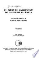 El libre de antiquitats de la seu de València