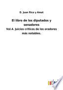 El libro de los diputados y senadores