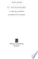 El manierismo