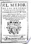 El Mejor De Los Meiores Libro Que Ha Salido De Comedias Nuevas