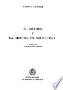 El método y la medida en sociología