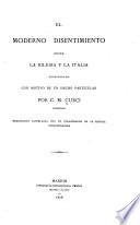 El moderno disentimiento entre la dglesia y la Italia