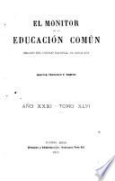 El Monitor de la educación común