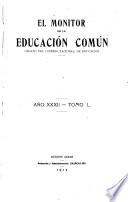 El Monitor de la educación común