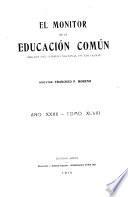 El Monitor de la educación común