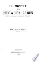 El Monitor de la educación común