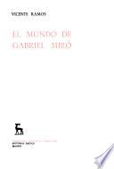 El mundo de Gabriel Miró