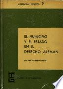 El municipio y el estado en el derecho alemán