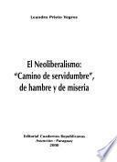 El neoliberalismo