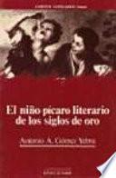 El niño-pícaro literario de los siglos de oro