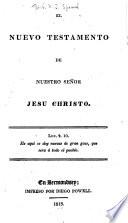 El Nuevo Testamento de nuestro señor Jesu Christo