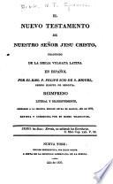 El Nuevo Testamento de Nuestro Sen̄or Jesu Cristo