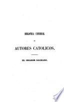 El orador Sagrado, Colección de Conferencias y sermones escogidos para todo el año de los principales oradores contemporáneos