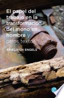 El papel del trabajo en la transformación del mono en hombre