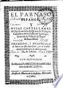 EL PARNASO ESPAÑOL, Y MVSAS CASTELLANAS