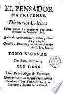 El Pensador matritense, 2