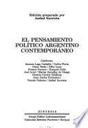 El pensamiento político argentino contemporáneo