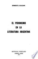 El peronismo en la literatura argentina