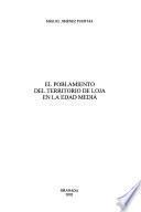 El poblamiento del territorio de Loja en la Edad Media